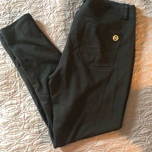 Black skinny dress pants